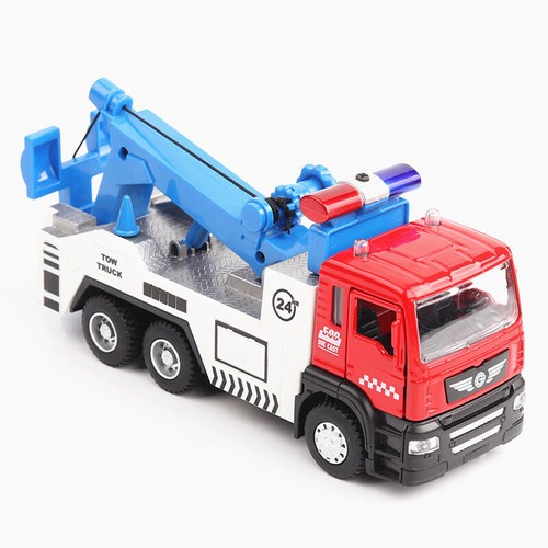 Traffic wrecker tow truck - 1/50,
