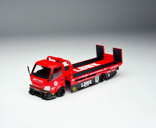 Red h300 flatbed - tl,