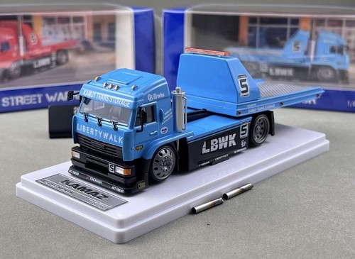 Blue kamaz flatbed - cz, sw