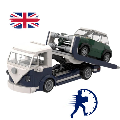 Mini tow truck and trailer - tow,