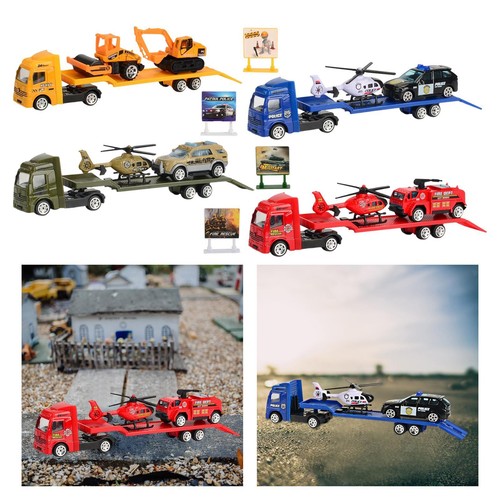 Crane trailer tow - crane, truck