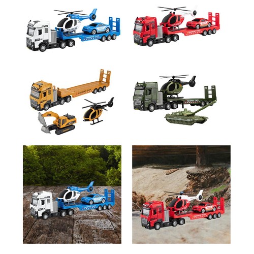 Tow truck toy trailer - truck,