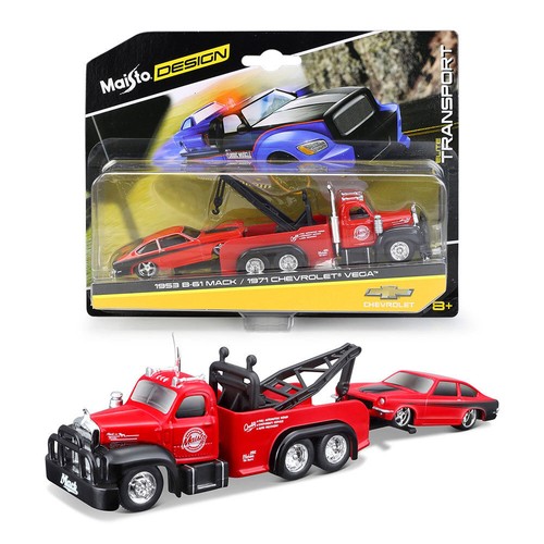 Tow truck trailer toy - 1:64,