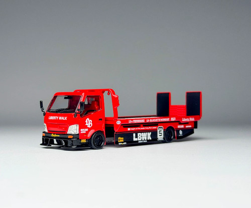 Red h300 flatbed - red,